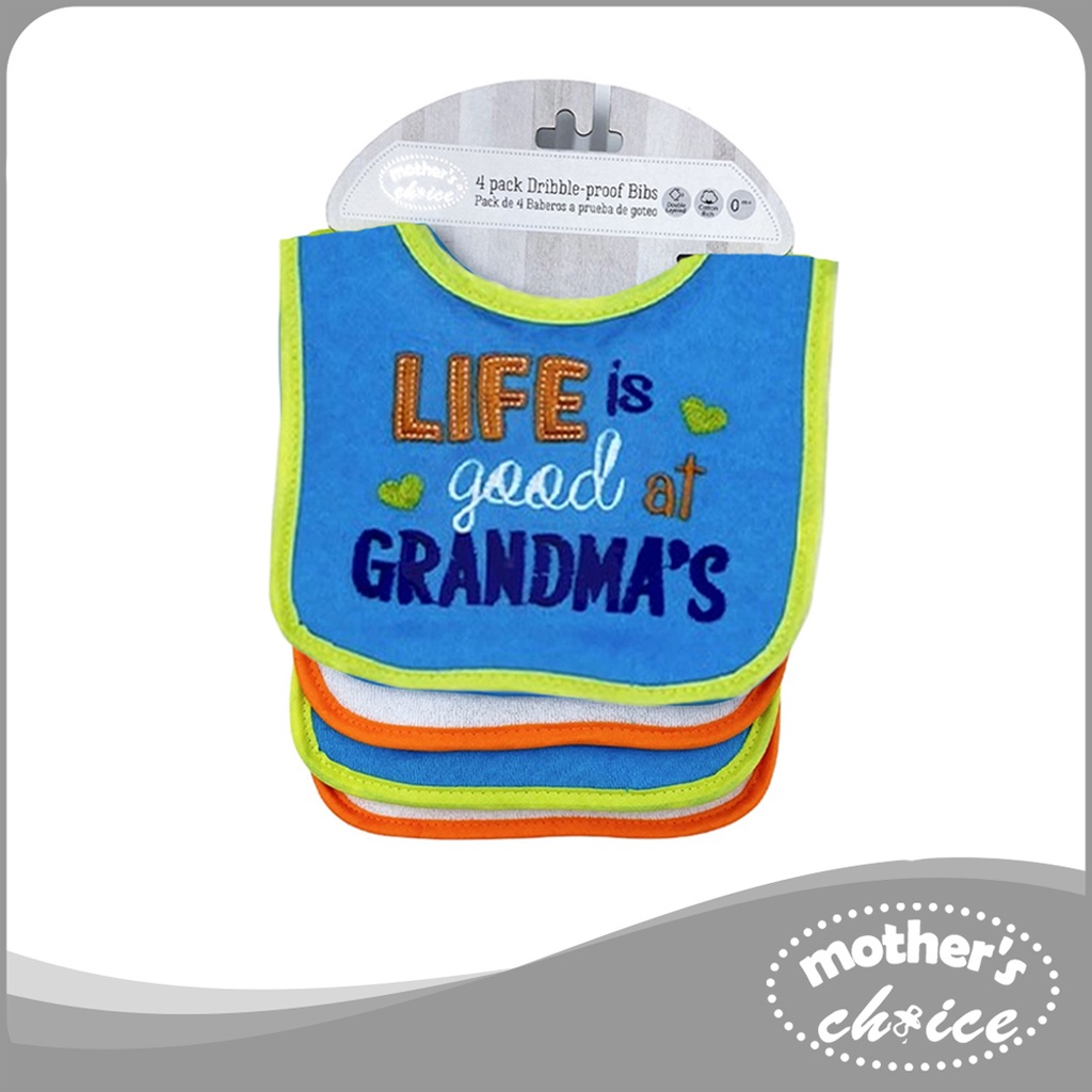 Dribble proof clearance bibs