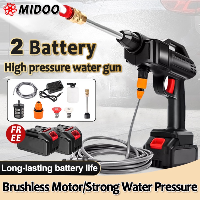 Cordless Car Washer Portable High Pressure Washer 24V Car Wash Set