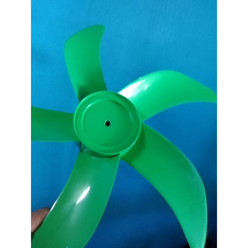 DURABLE UNIVERSAL 5 LEAF PLASTIC FAN BLADE (16inches, half moon
