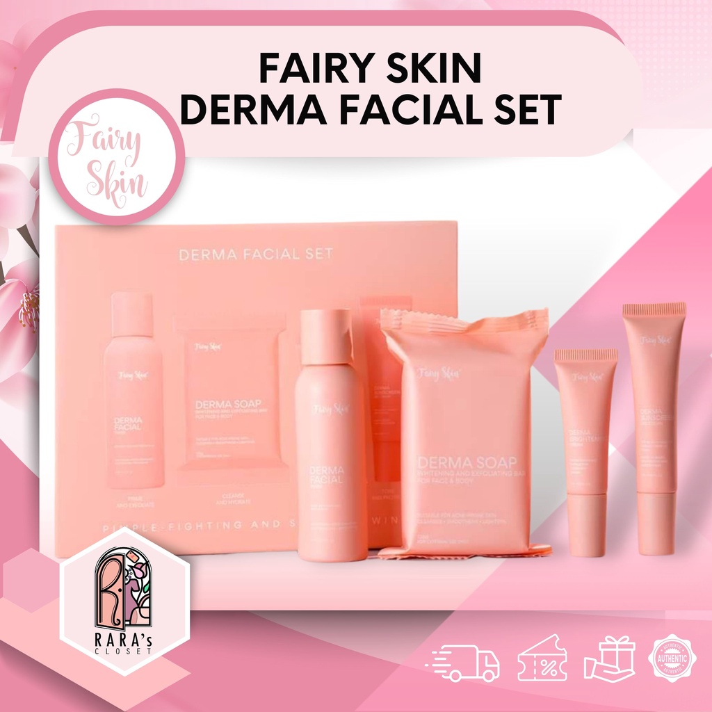 Fairyskin Derma Facial Set New Packaging Fairy Skin Shopee Philippines