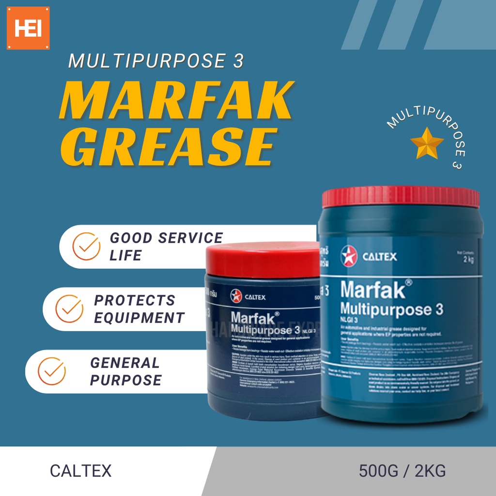 CALTEX Marfak 3 Multipurpose Grease 500g or 2kg Shopee Philippines