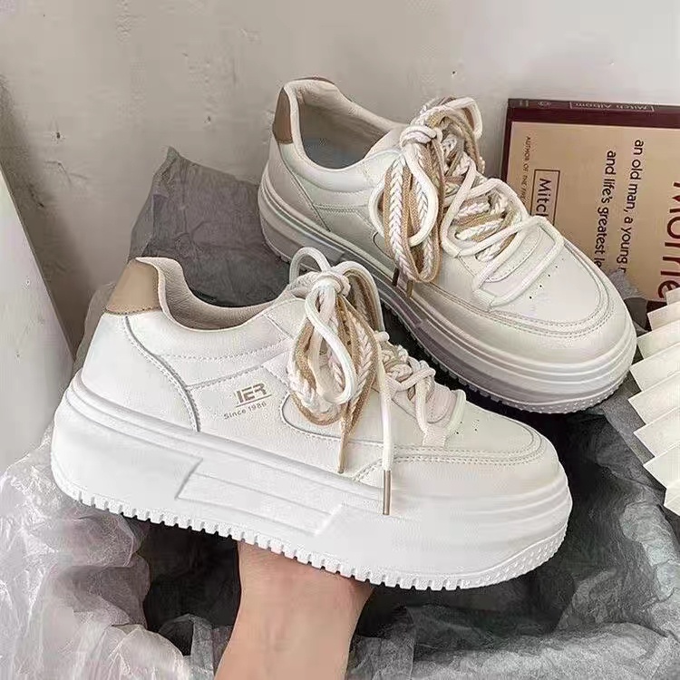 Bestseller Korea Fashion WOmen Sneakers Casual 5.5Cm White Shoes ...