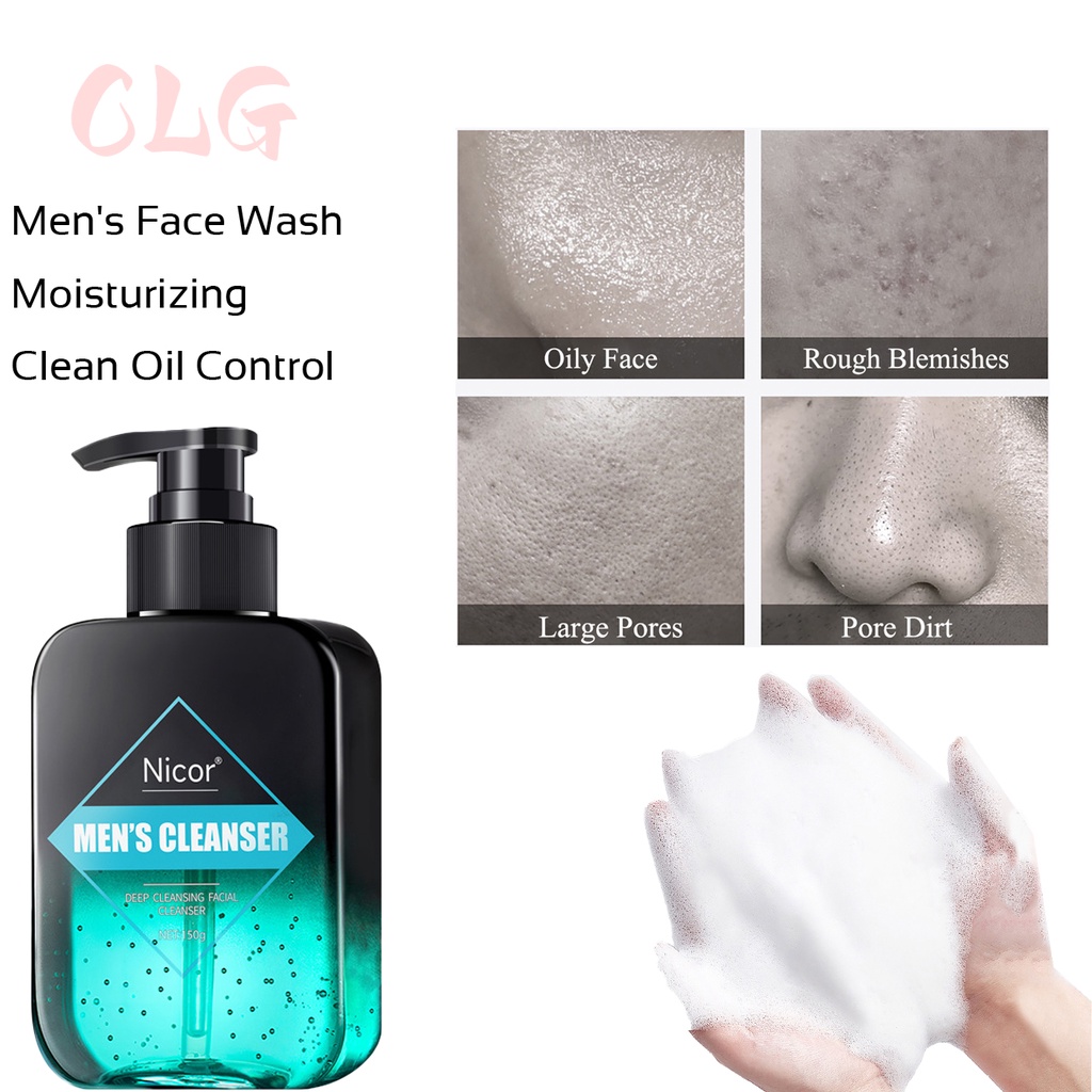 Clg Mens Facial Cleanser Facial 150g Special Oil Control Moisturizing