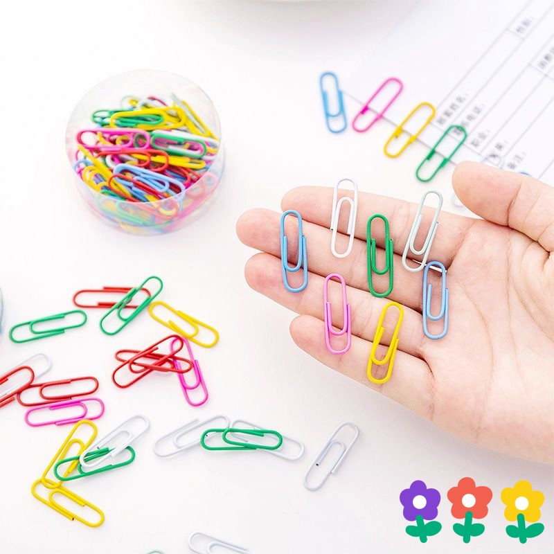 Colorful paper clip creative multifunctional color binding pin office ...