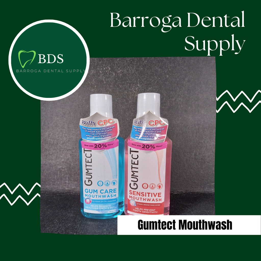 GUMTECT MOUTHWASH 250ML with free 50ml Exp. Feb 2025 Shopee Philippines