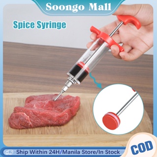 1pc Kitchen Turkey Needle Bbq Tool, Steak Meat Marinade Injector