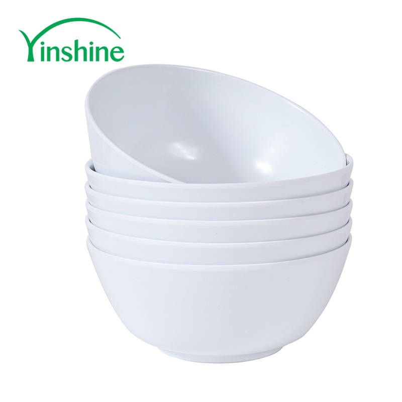 Yinshine Melamine 4/5/6 inch Big Bowl Plastic Bowls Unbreakable Fast Food Restaurant Matibay