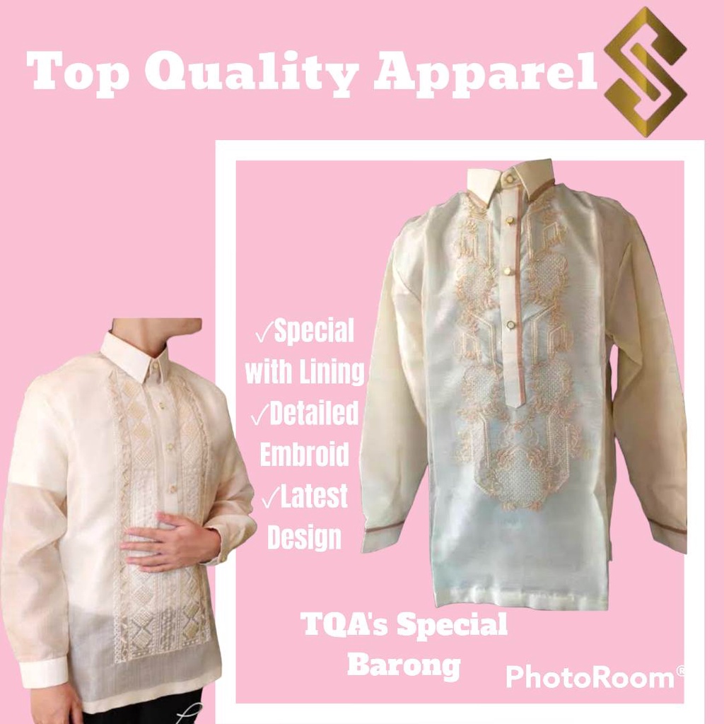 Zx Quality Barong Tagalog// Different fabric// Detailed Classy Embroid ...