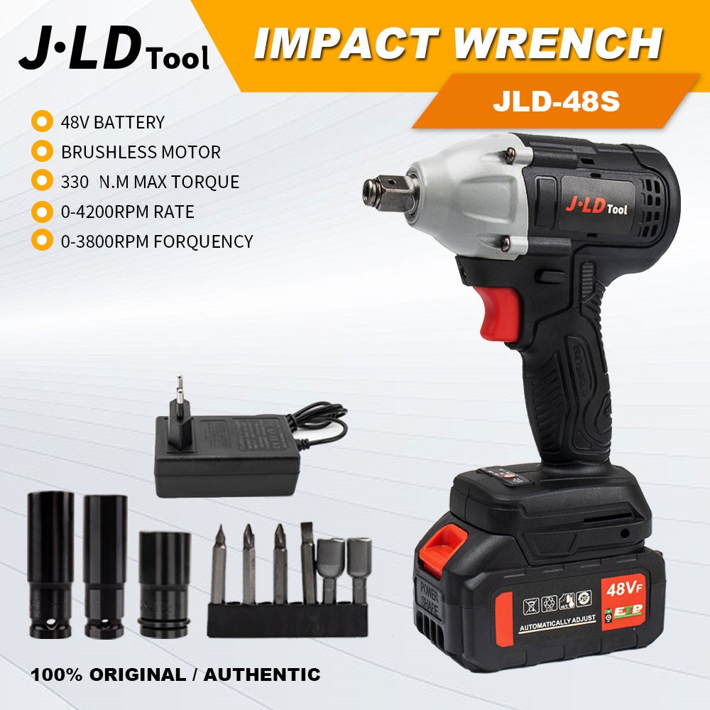 JLD 48V Drill Set Original Heavy Duty 500W Impact Drill Heavy Duty 48S