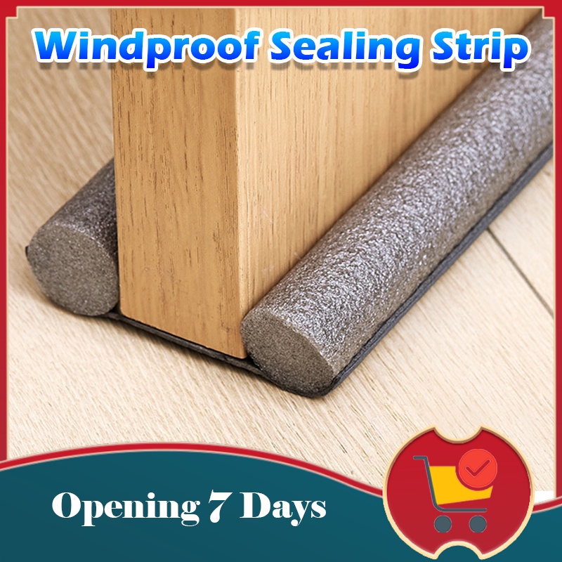 Door Bottom Sealing Strip Under Door Draft Stopper Sound Proof Noise ...