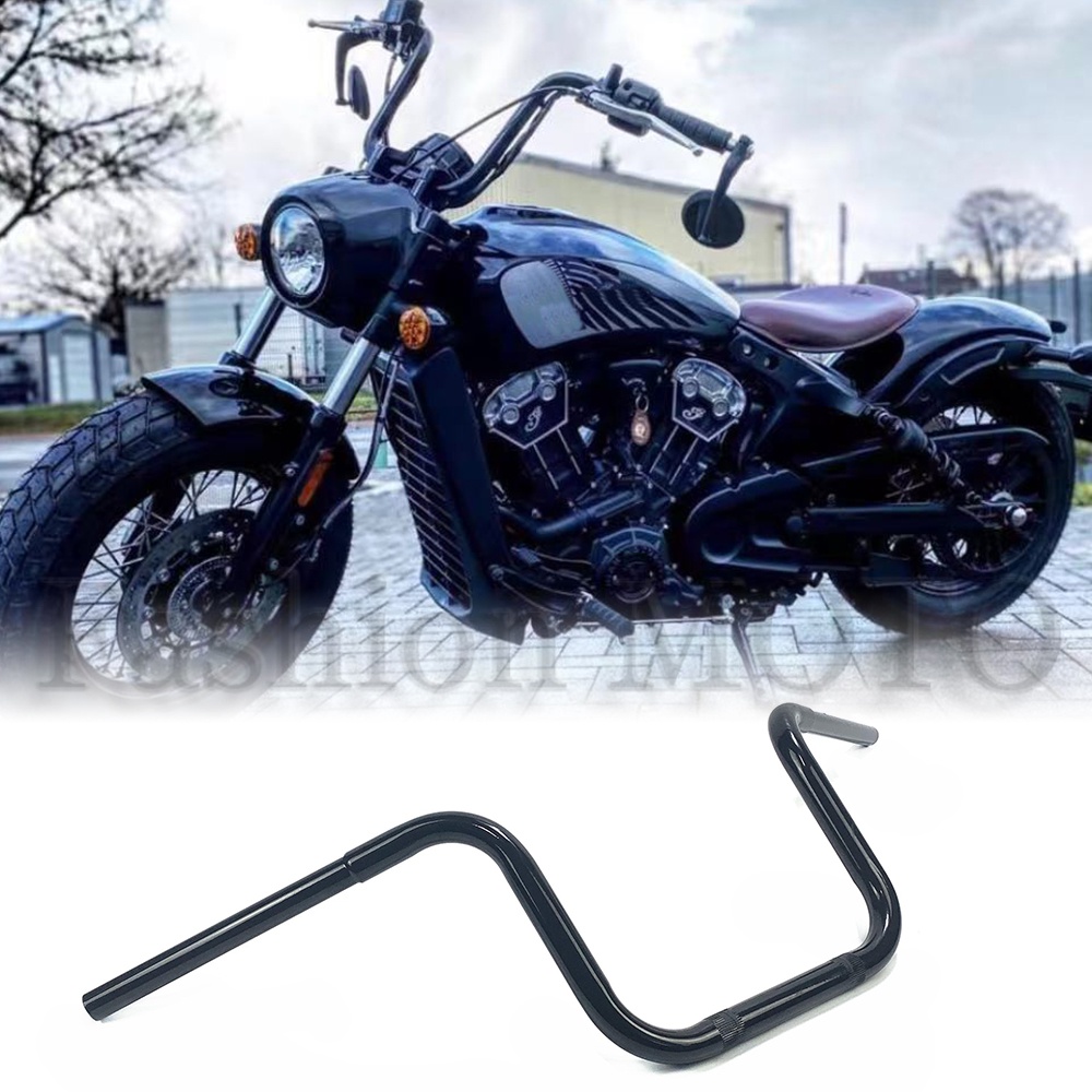 1 inch Motorcycle Handlebar 10";/12";/14"; Rise Handle Bar For Indian