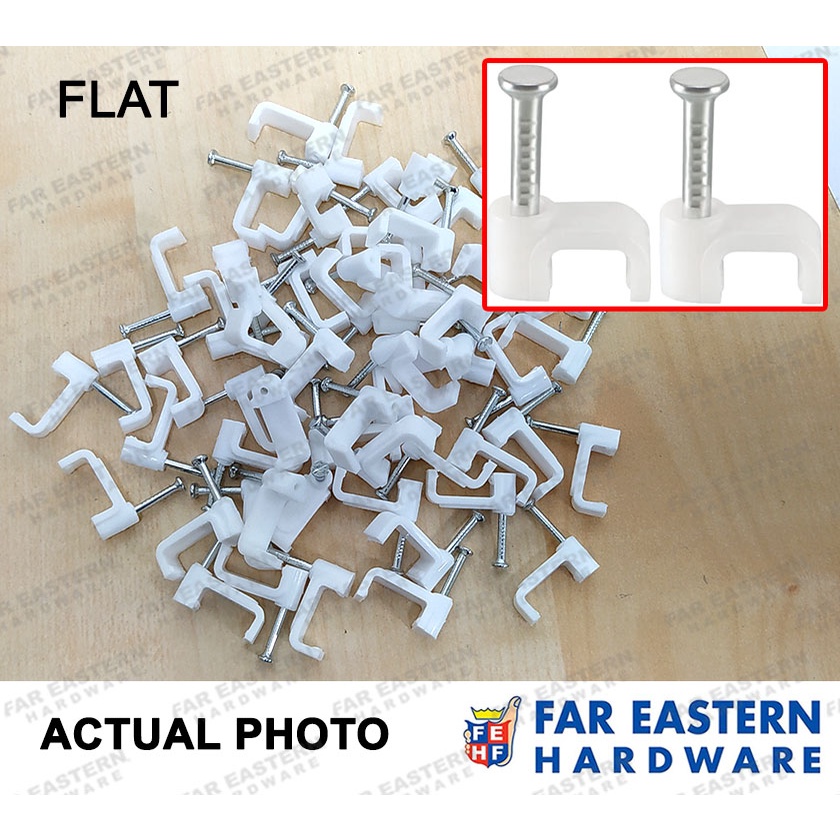 PVC Electrical Cable Clamp Conduit Clip for Flexible Hose / Electrical ...