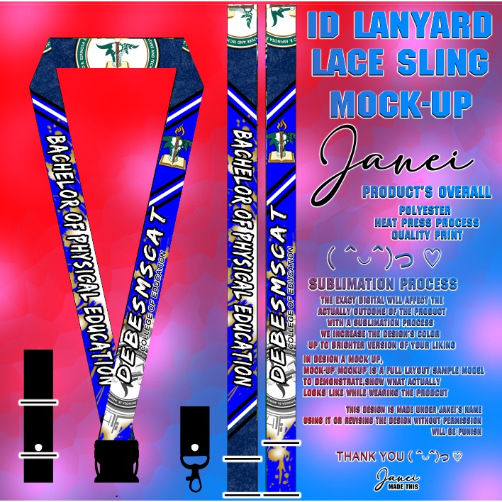 DEBESMSCAT | Customized Id Lace Lanyards Sling | Lanyard Design ...