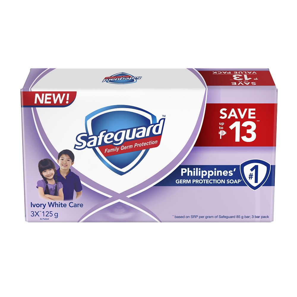 Safeguard Bar Soap Ivory White Care Tripid 125g Shopee Philippines