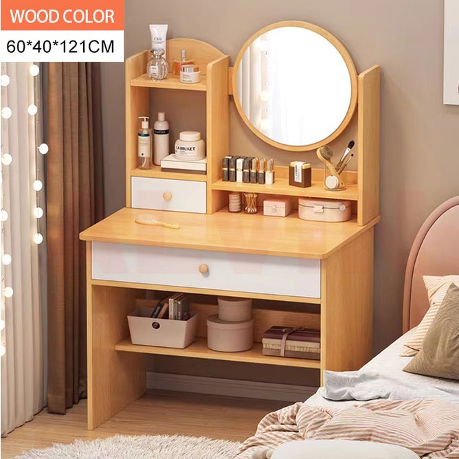 ALVIN Dressing Table Bedroom Minimalist Modern Ins Dressing Table