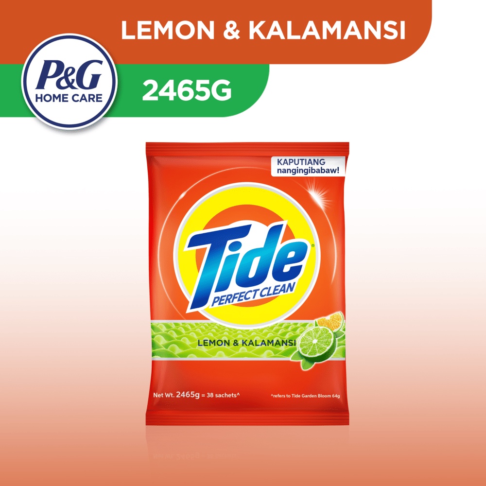 Tide Perfect Clean Lemon and Kalamansi Powder Detergent 2465g (Laundry ...