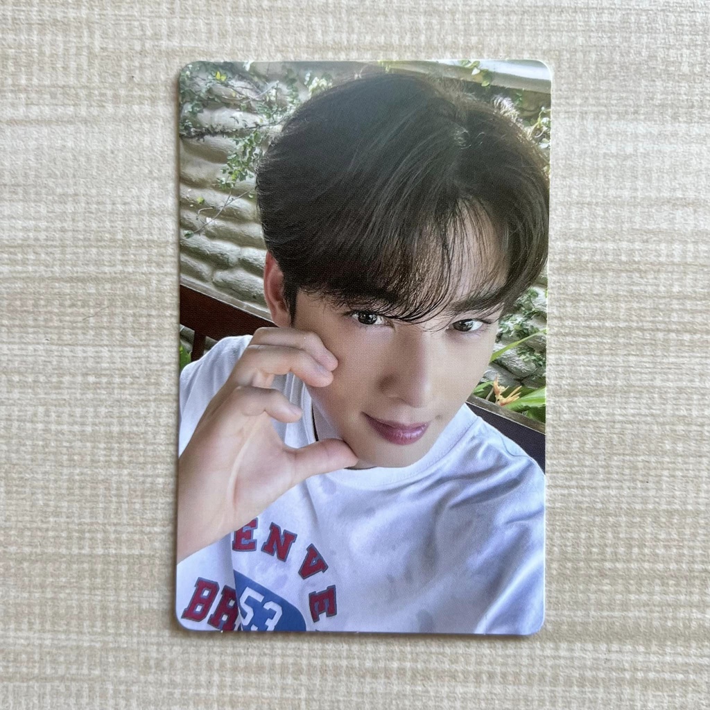 CHA EUN WOO 2022 Photo Book Magazine Trading Card Tingi Photocards PC ...
