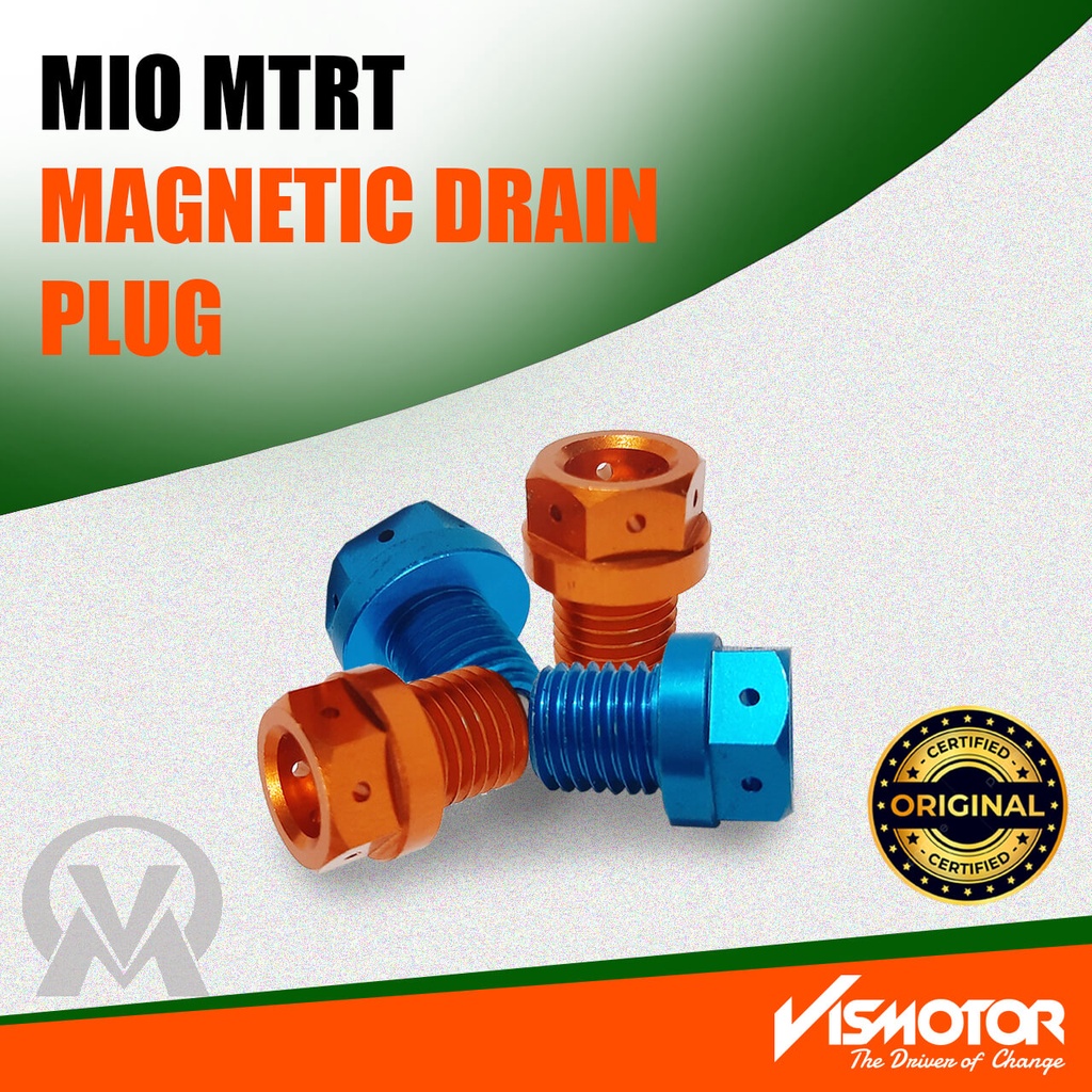 Original Mio MTRT Drain Plug XRM/Wave 125 Motorcycle Spare