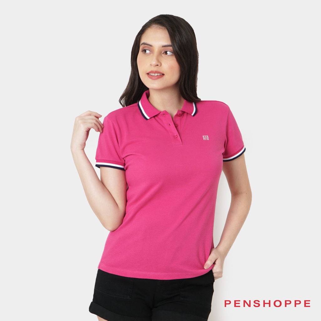 Penshoppe Semi Fit Polo For Women