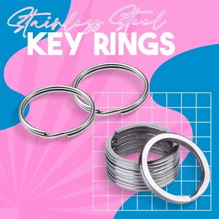 100Pcs Swivel Lobster Clasps & Key Ring Hoops with Plastic Box,50Pcs Metal  Key R