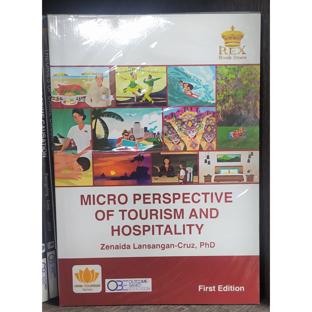Micro Perspective of Tourism and Hospitality by Zenaida Lansangan- Cruz ...