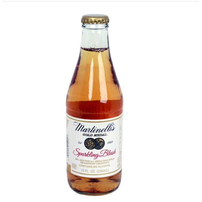 Martinelli's Gold Medal Sparkling Blush ( Apples & Raspberry