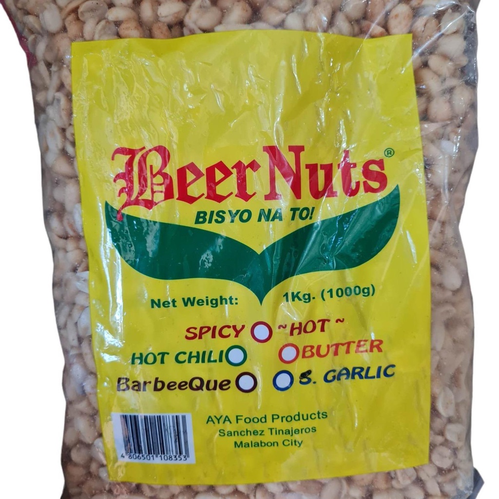 Beernuts Peanut 1000 grams | Shopee Philippines