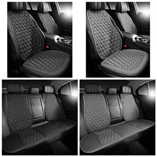 3Pcs/set Universal Plush Car Seat Covers Auto Front Backrest Seat Cushion  Protector Pad Interior Accessories (Beige/Pink/Black/Grey)