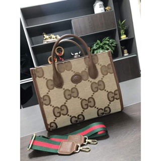 Gucci x THE MET 63 Wooster Canvas Shopping Tote Bag Free Shipping