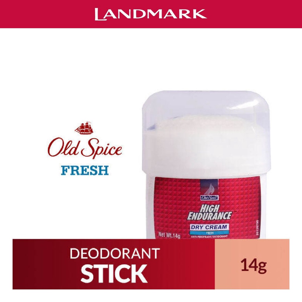 Old Spice Antiperspirant and Deodorant Cream Stick High EnduranceFresh