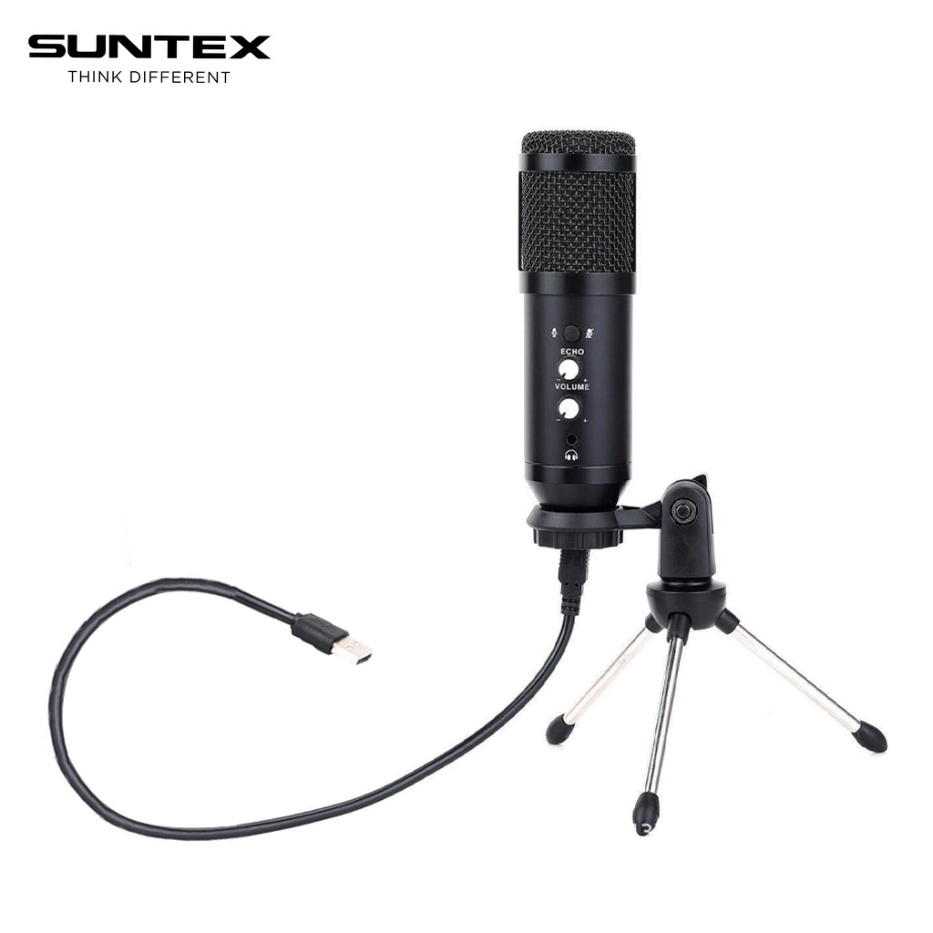 Suntex USB Condenser Microphone Kit Computer Recording Musical Mic Live