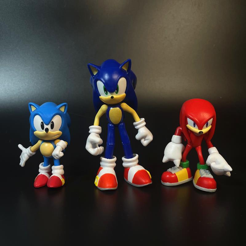 Box-free jakks Sega SEGA 2-inch Sonic supersonic mouse movable doll ...