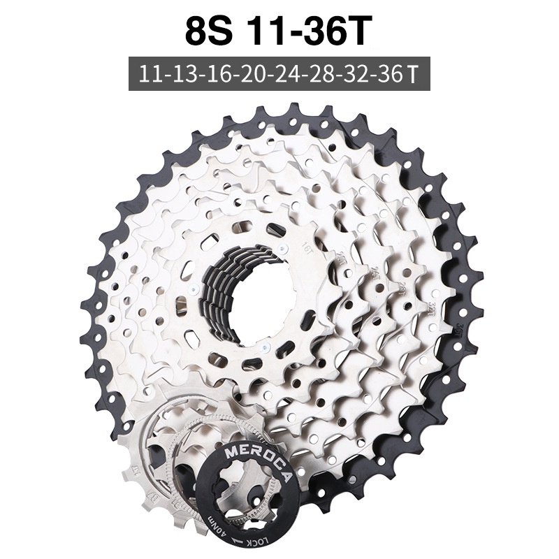 MEROCE Mountain Bike Cassette Cogs 8 9 10 Speed Cassette MTB Bicycle ...
