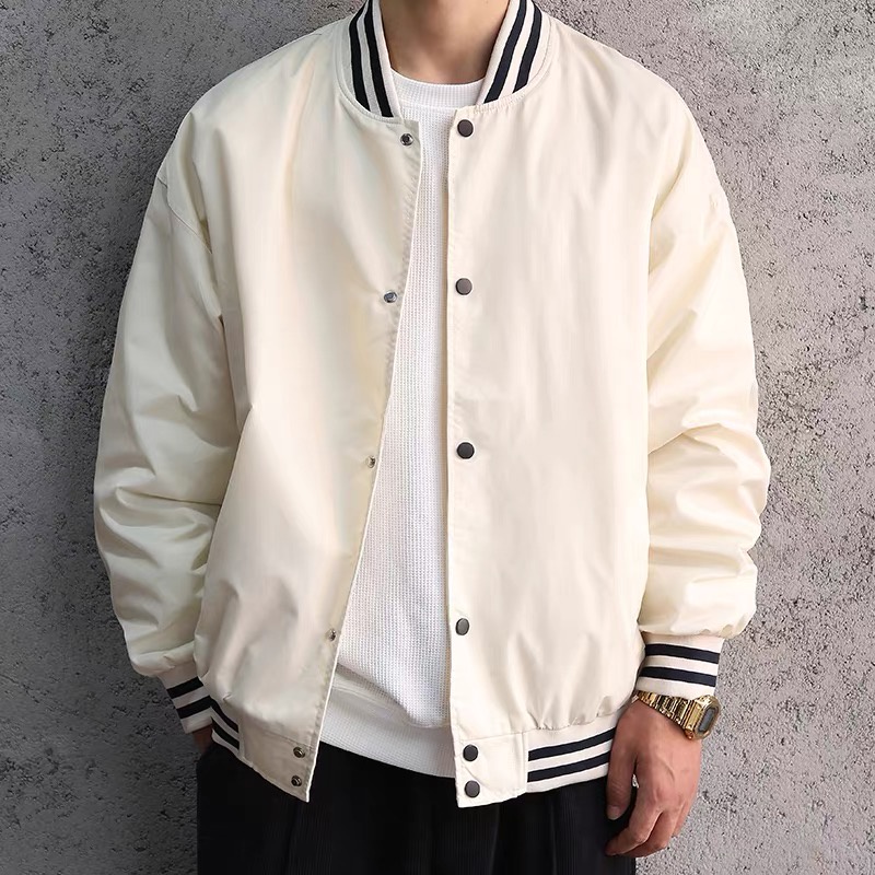 Lucky T1335 Varsity Bomber Baseball Jacket Korean Jacket For Men Women