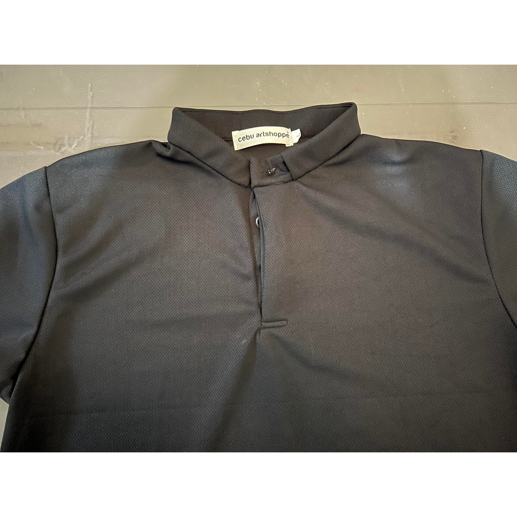 CLERICAL Polo Shirt (Black) Fullmax Drifit Clothes | Shopee Philippines