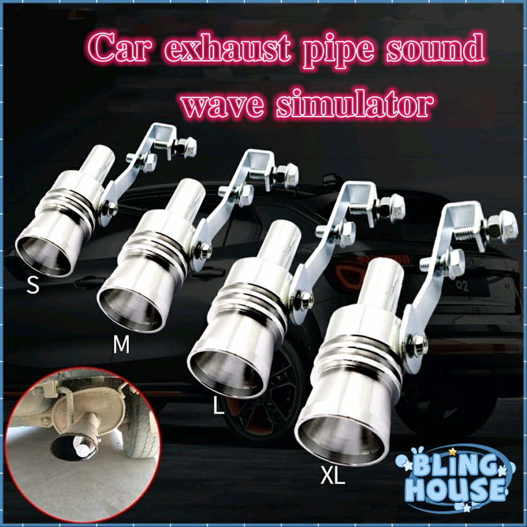 Car exhaust pipe sound wave simulator Exhaust Accessories Universal