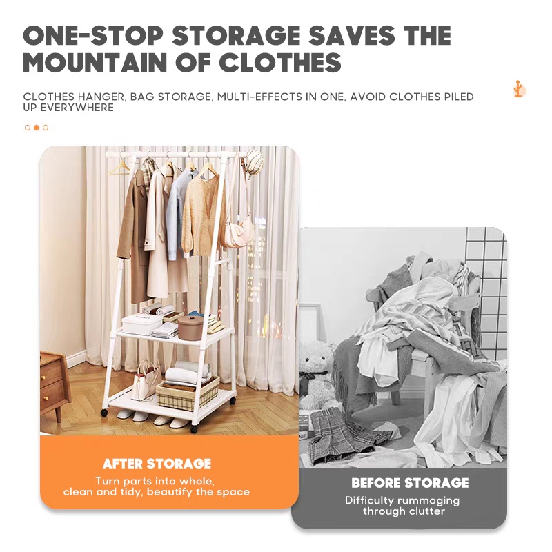 Multifunctional Coat Rack with Durable Design and Versatile Hooks ...