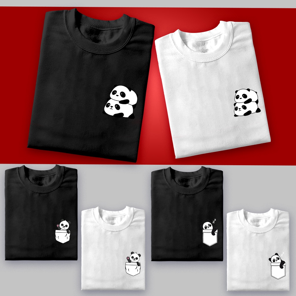 Panda pocket 2024 t shirt