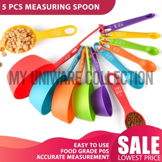 Durable Measuring Spoons Nesting Measuring Spoons Accurate Stainless Steel Measuring  Spoon Set for Baking Cooking 7pcs