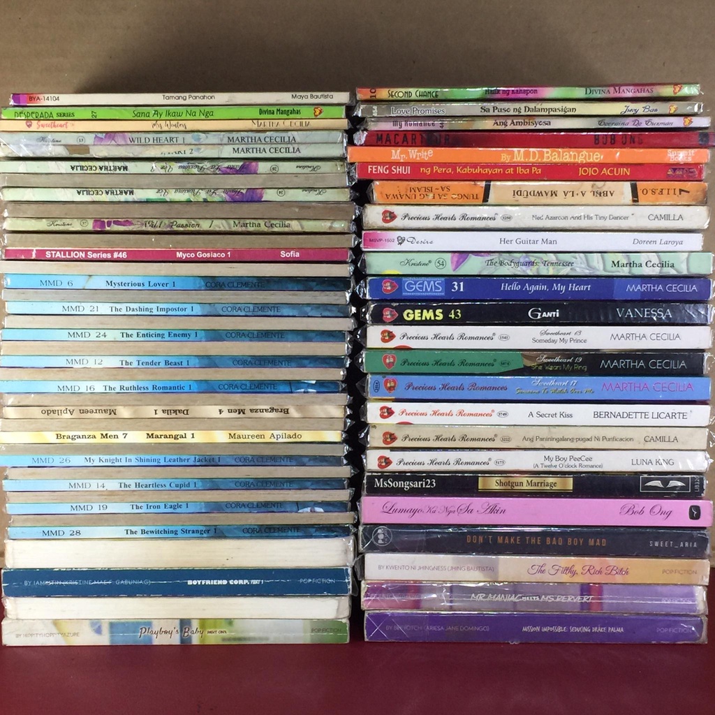 PB28 TAGALOG ROMANCE NOVELS (Pre-loved) | Shopee Philippines