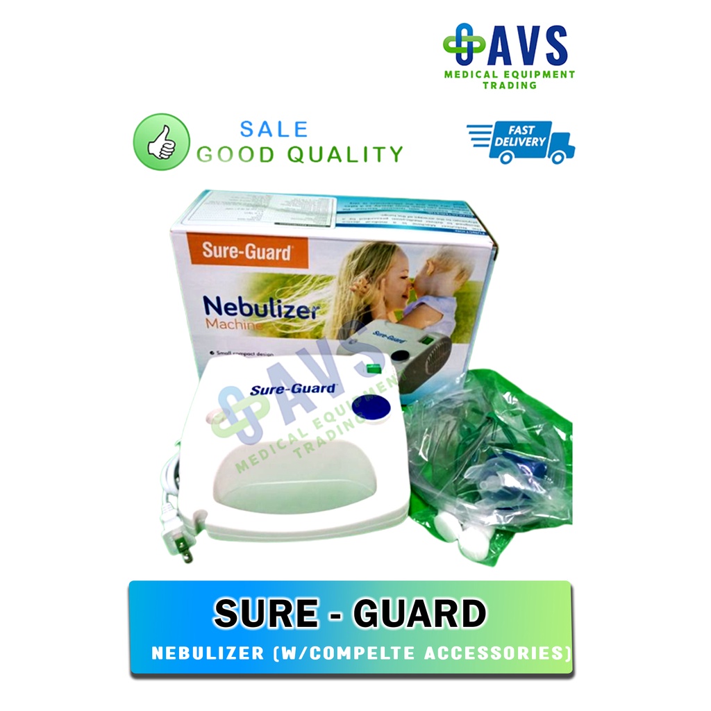 Nebulizer Machine Sureguard accessories) Shopee Philippines