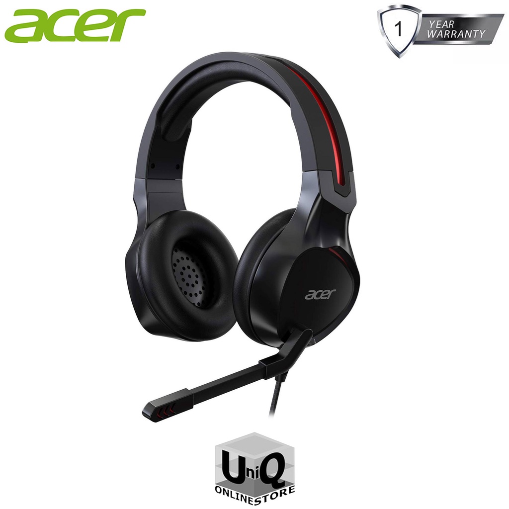 Acer Gaming Headset Model Nitro, Adjustable Microphone and Headband ...