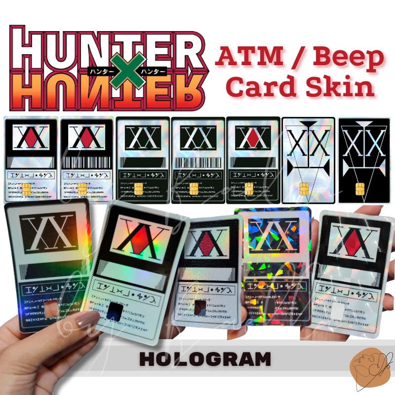 Hologram Hunter License ATM / Debit / Credit / Beep Card Skin ...