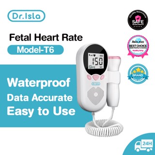 Dr.isla Doppler Fetal HeartRate Monitor for Baby Pregnancy Heartbeat  Detector LCD Backlight Pulse Meter No Radiation Stethoscope - AliExpress