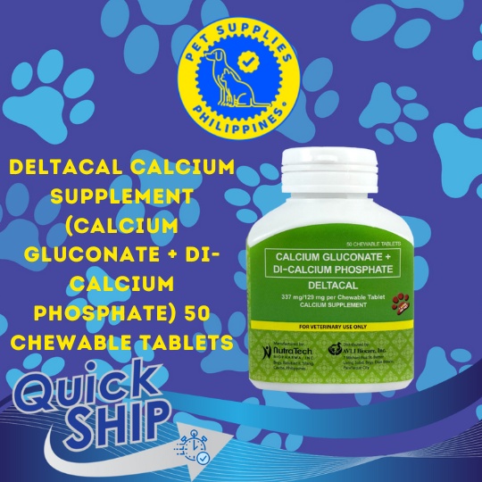 Deltacal Calcium Supplement (Calcium Gluconate + DiCalcium Phosphate