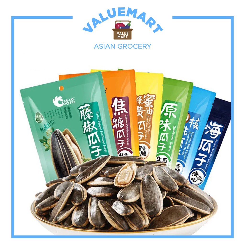 Qiaqia Chacha Sunflower Seeds ReadytoEat in Shell (Sea Salt, Honey