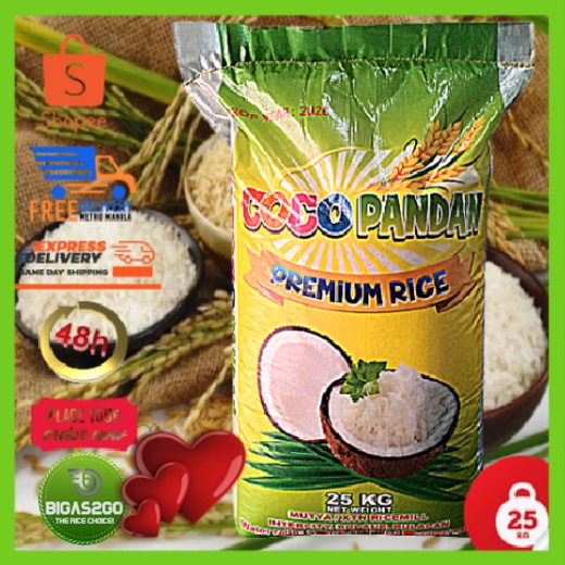 Fast and Free Shipping in Metro Manila BIGAS2GO Coco Premium Pandan ...