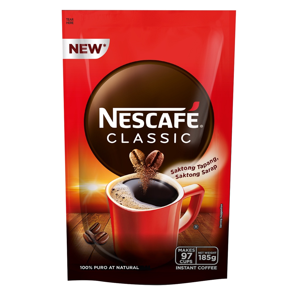 Nescafe Classic Instant Coffee 185g | Shopee Philippines