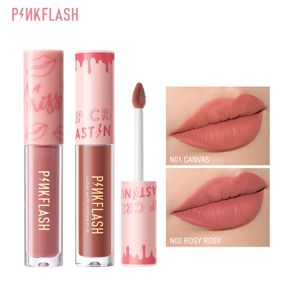 Pinkflash Ohmykiss Liquid Lipstick Soft Matte Ve Moisturising Long Lasting Waterproof Shopee