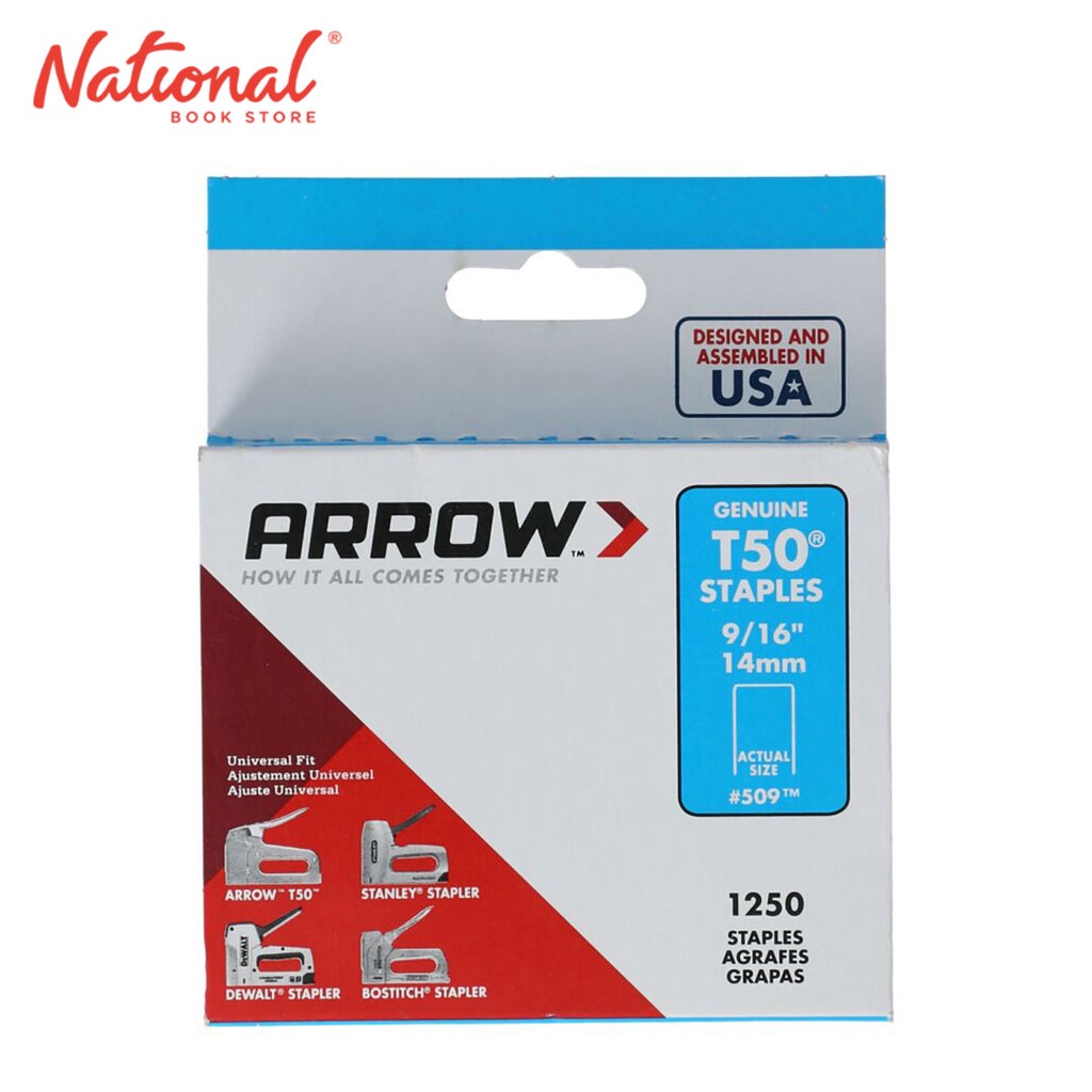 Arrow Tacker Wire 9/16 T50 - School & Office National Book Store ...